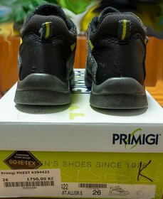 Celoroční obuv Primigi šedé, velikost 26 - 5