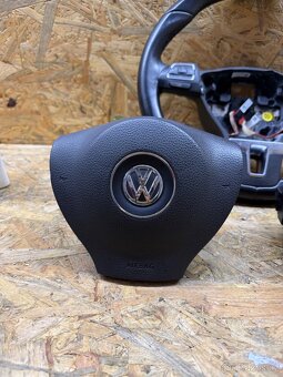 Multifunkční volant Vw + airbag + kroužek 2009-2014 - 5