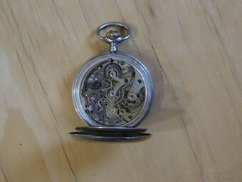 Starožitné kapesní hodinky s Chronographem - 5