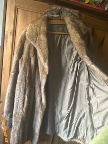 Norkový kožich vel. 42 / M-L - 5