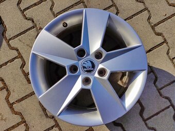 Alu litá kola Škoda Octavia III ILIAS 16" originál Škoda - 5