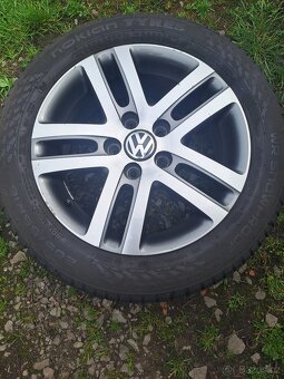 Alu kola 5x112 originál VW 205/55 R16 - 5