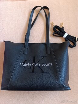 Černá kabelka CK Jeans - 5