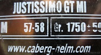 HELMA PŘILBA CABERG JUSTISSIMO GT VÝKLOPNÁ + náhradní štít - 5
