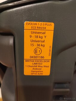 Autosedačka Britax Römer Evolva 1-2-3 plus - 5