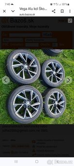 Vega alu kola Superb 3 i 4 Passat R18 ET44 - 5