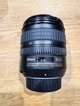 Nikon 70-200 AF-S VR 2.8 G + Nikon 18-70 + příslušenství - 5
