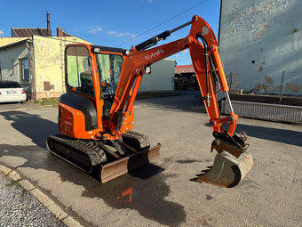 Minibagr KUBOTA U27-4, 2510mth ,PRODLOUŽENÉ RAMENO - 5