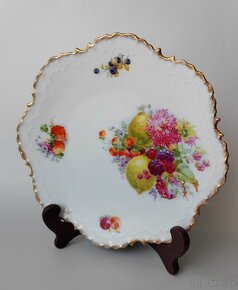 Vynikající porcelánový talíře od manufaktury Bauscher Weiden - 5