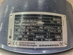 EXTRA VÝPRODEJ Kalové čerpadlo 3kW GRUNGFOS - 5
