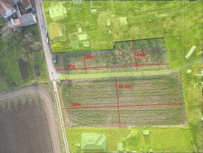 Kyselovice okr. Kroměříž, stavební pozemek 6449m2 - 5