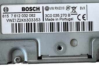 Original navigace VW RNS310 3C0035270B VW Passat CC 2011 - 5