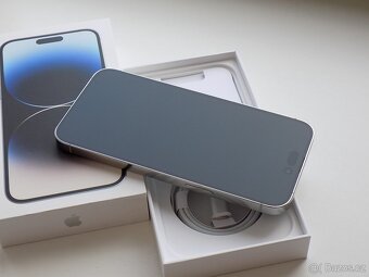 APPLE iPhone 14 Pro Max 128GB Silver - ZÁRUKA - JAKO NOVÝ - 5