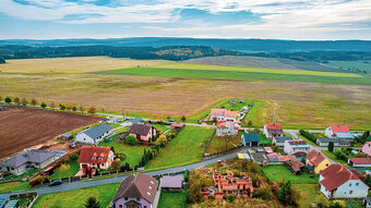 Prodej stavebního pozemku 1.352m2 v obci Těškov, okr.Rokycan - 5