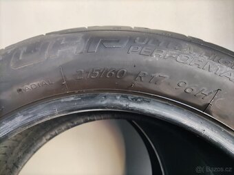 Pneumatiky 4 ks  Model: Ríken 215/60 R17  Sezóna Letní (OPEL - 5