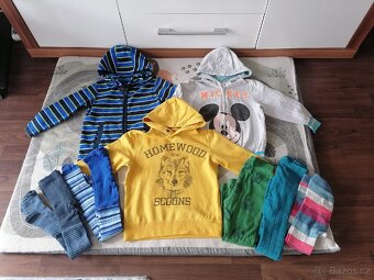 Balík oblečení vel. 104, 110 zimní, podzimní - 5