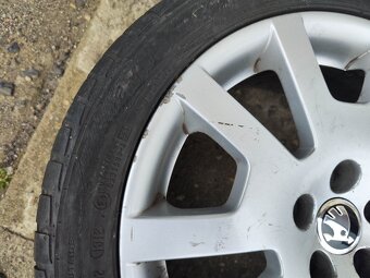 16"alu sada 5x100 origo Škoda Fabia RS Rapid Polo GTI - 5