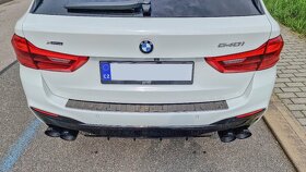 Difuzor na BMW 5 - G30/G31 pro 550/REMUS/AKRAP - lesk - 5