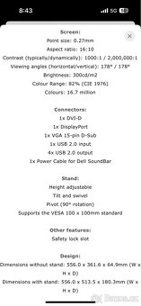 Monitor Dell UltraSharp 24’’ - 5