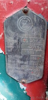 PRODÁM ČZ 505 RIKŠA 1961 - 5