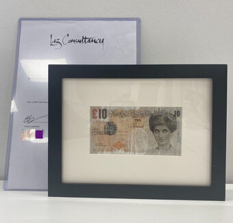 Banksy Di-Faced Tenner, COA Galerie Stevea Lazaridese - 5
