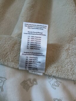 Oboustranná deka pro miminko wellsoft/bio-bavlna Kaarsgaren - 5