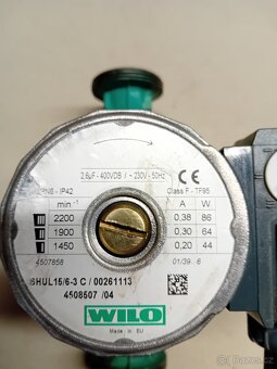 Čerpadlo ke kotli Wilo . - 5