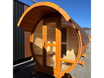 Sudová sauna s předsíní 3,5 m, 2 místnosti, cedr - 5