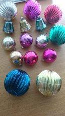 Vánoční baňky, ozdoby,... - retro. - 5