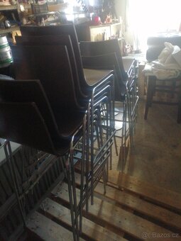 Barové židle 9 kusů - 5