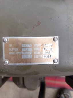 Vojenská elektrocentrála 1kw - 5