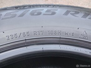 2 Zimní pneumatiky Pirelli Ice Zero FR 235/65 R17 XL - 5