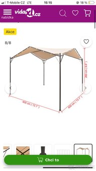 Pergola zahradní , altan , stan na zahradu - 5