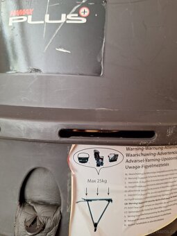 Dětská sedačka HAMAX Plus+ i s nosičem na kolo - 5