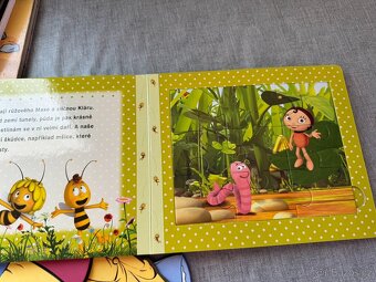 Dětská kniha s puzzle Včelka Mája - 5
