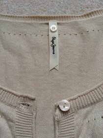 Béžový svetřík Pepe Jeans, vel. S - 5