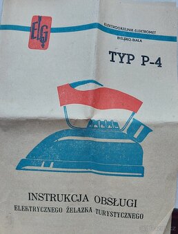 žehlička typ P-4 220V-400W rok 1978 - 5