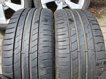 Alu kola audi 5x100 r16 7j et34 pneu 215/45/16 - 5