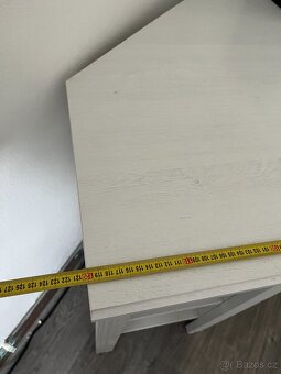 Ikea BRUSALI Rohový psací stůl - bílý OSOBNÍ ODBĚR CHROUSTOV - 5
