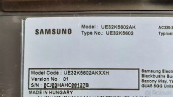 LED TV Samsung UE32K5602, Full HD, DVB-T2 - 5