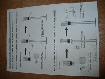 4 stojany na reproduktory LG ST-W5200 - 5