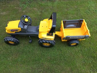 Prodám šlapací traktor ROLLY TOYS Junior RT s vlečkou - 5