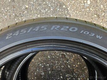 2 Letní pneumatiky Pirelli P-Zero PZ4 VOL 245/45 R20 XL - 5
