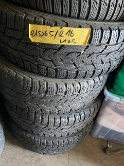 215/65/16 M+S kola s pneu plus náhradní 4x pneu - 5