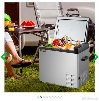 NOVÁ Kompresorová lednice Vevor C50-V2 (50L). - 5