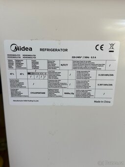 Malá chladnička MIDEA MDRD86SLF01 - 5