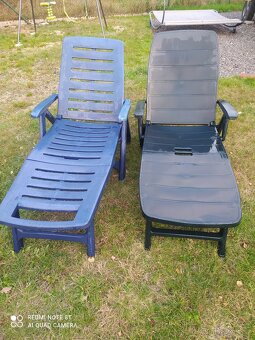 ZAHRADNÍ LEHÁTKA  - 2ks - 5