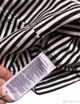 Krásné holčičí žebrované tričko Tommy Hilfiger vel.86/92 - 5