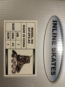 Kolečkové brusle GY Inline (unisex), vel. 40 - 5