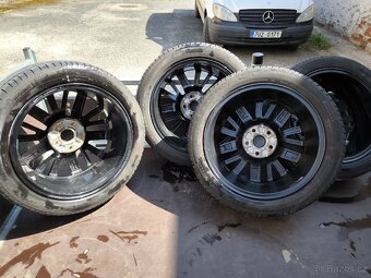 Orig.VW disky 17" Borbet s pneu Pirelli 225/45/17 DOT 1223 - 5